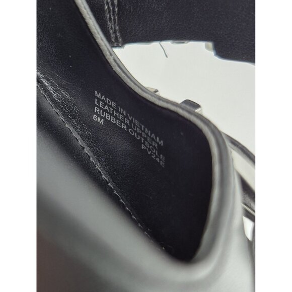 Michael Kors Women's Shoes Size 6 Darrington Kitten Heel Mules Black Leather (15 - Picture 13 of 14